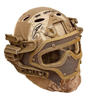Robert O'Neill Signed U.S. Navy Desert Python SEAL Full-Size Tactical Helmet Inscribed "The Operator" (PSA) at PristineAuction.com