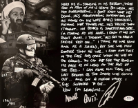 Robert O'Neill Signed LE "Bin Laden Killing" 11x14 Story Photo Inscribed "Never Quit!" (PSA) at PristineAuction.com