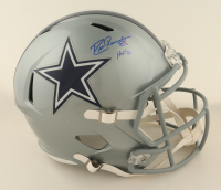 Drew Pearson Signed Cowboys Full-Size Speed Helmet Inscribed "HOF 21" (Schwartz) at PristineAuction.com