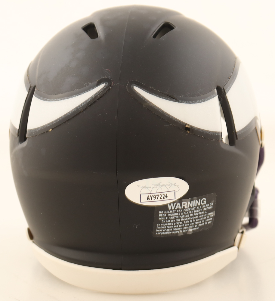 Kevin O'Connell Signed Vikings Speed Mini Helmet Inscribed "SKOL!" (JSA) at PristineAuction.com Kevin O'Connell Signed Vikings Speed Mini Helmet Inscribed "SKOL!" (JSA) at PristineAuction.com