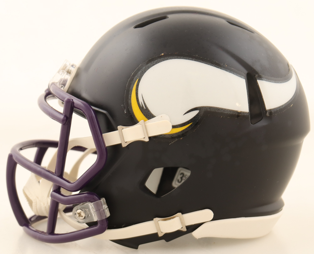 Kevin O'Connell Signed Vikings Speed Mini Helmet Inscribed "SKOL!" (JSA) at PristineAuction.com Kevin O'Connell Signed Vikings Speed Mini Helmet Inscribed "SKOL!" (JSA) at PristineAuction.com