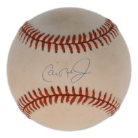 Cal Ripken Jr. Signed OAL Commemorative Logo Baseball (JSA) at PristineAuction.com