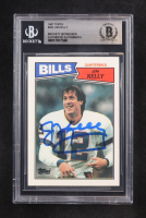 Jim Kelly Signed 1987 Topps #362 RC (BGS | Autograph Graded BGS 10) at PristineAuction.com