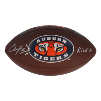 Chris Davis Signed Auburn Tigers Logo NCAA Football Inscribed "Kick 6" (Beckett) at PristineAuction.com