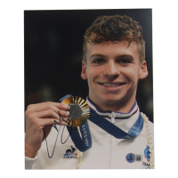 Léon Marchand  Signed 8x10 Photo (Beckett) at PristineAuction.com