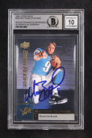 Matthew Stafford Signed 2009 Upper Deck Star Rookie #305 RC (BGS | Autograph Graded BGS 10) at PristineAuction.com