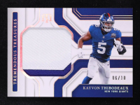 Kayvon Thibodeaux 2024 Panini National Treasures Tremendous Treasures Holo Gold #62 #06/10 at PristineAuction.com