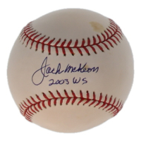 Jack McKeon Signed OML Baseball Inscribed "2003 WS" (JSA) at PristineAuction.com