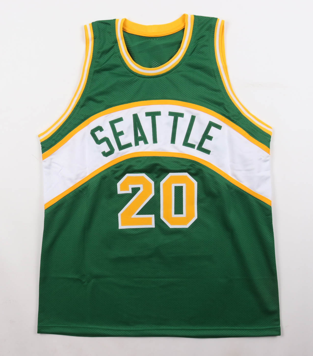 Gary Payton Signed Jersey (Beckett) at PristineAuction.com Gary Payton Signed Jersey (Beckett) at PristineAuction.com