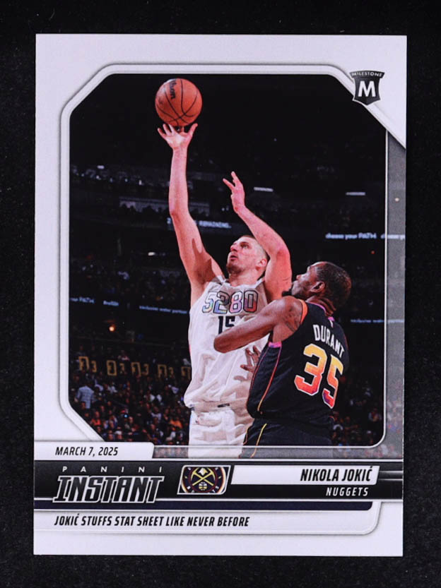 Nikola Jokic 2024-25 Panini Instant #414 at PristineAuction.com Nikola Jokic 2024-25 Panini Instant #414 at PristineAuction.com