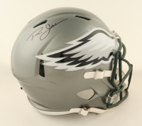 Ron Jaworski Signed Eagles Full-Size Flash Alternate Speed Helmet (Schwartz) at PristineAuction.com