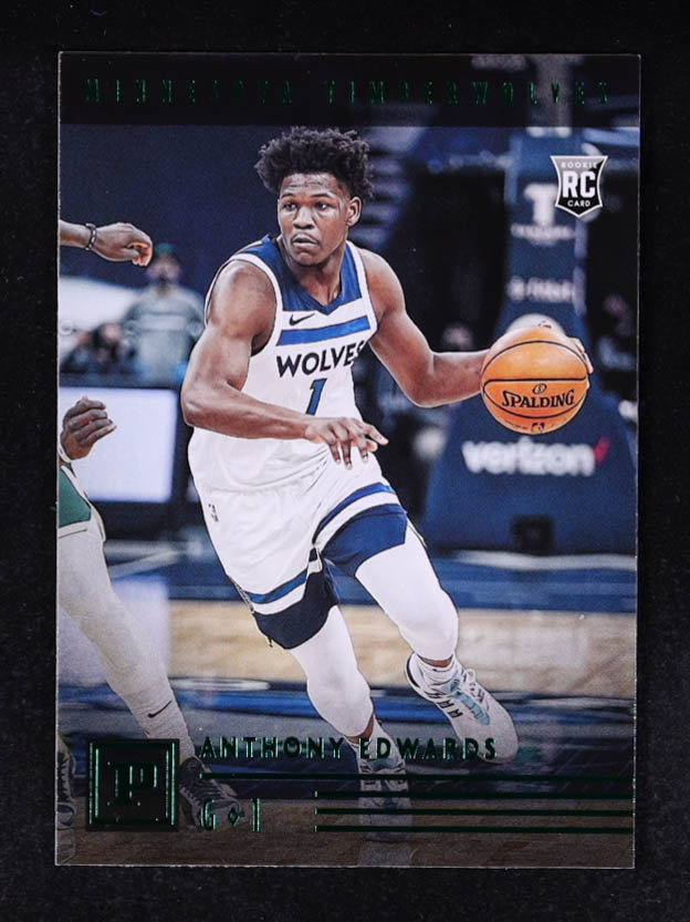 Anthony Edwards 2020-21 Panini Chronicles Green #101 RC / Panini at PristineAuction.com Anthony Edwards 2020-21 Panini Chronicles Green #101 RC / Panini at PristineAuction.com