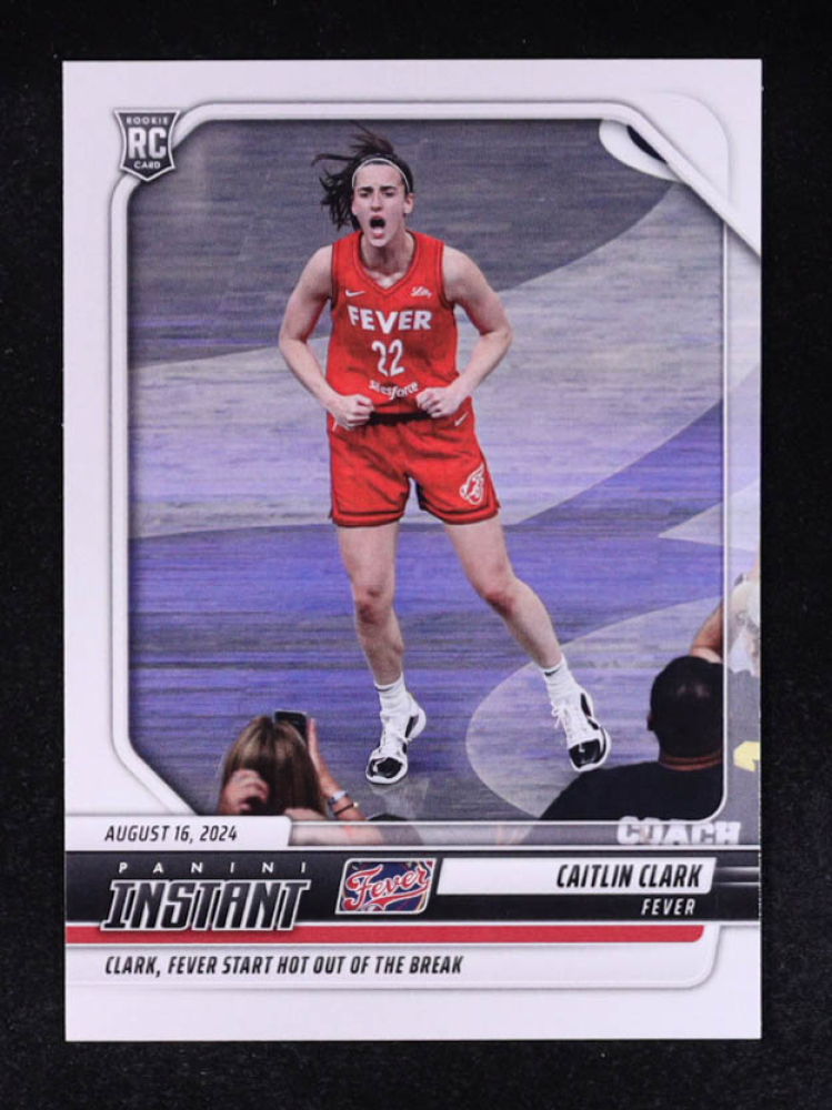 Caitlin Clark 2024 Panini Instant WNBA #166 RC