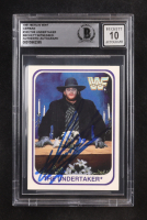 The Undertaker Signed 1991 Merlin WWF German #103 RC (BGS | Autograph Graded BGS 10) at PristineAuction.com