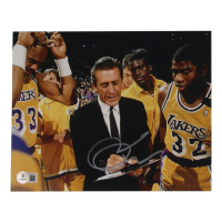 Pat Riley Signed Lakers 8x10 Photo (Beckett) at PristineAuction.com