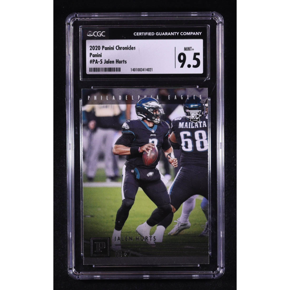 Jalen Hurts 2020 Panini Chronicles Panini #PA5 RC (CGC 9.5) at PristineAuction.com
