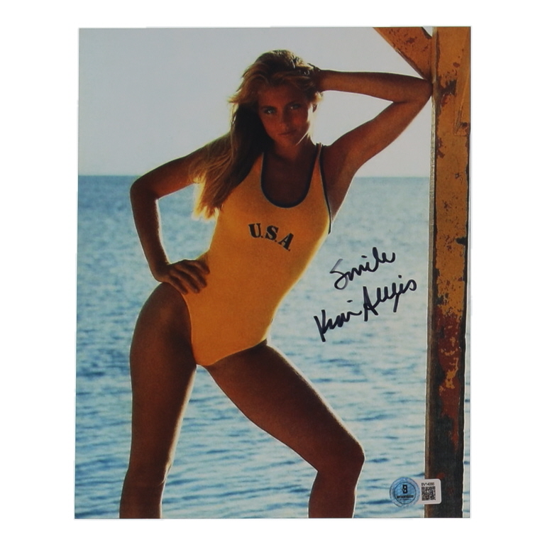 Kim Alexis Signed 8x10 Photo Inscribed "Smile" (Beckett) at PristineAuction.com Kim Alexis Signed 8x10 Photo Inscribed "Smile" (Beckett) at PristineAuction.com