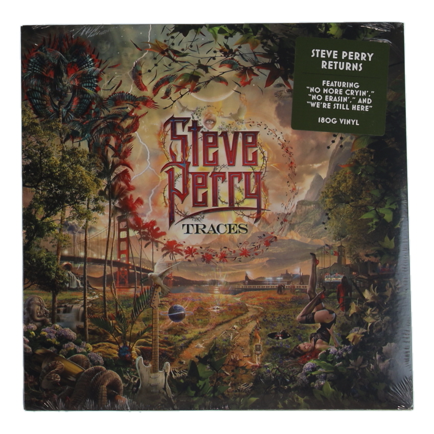 Steve Perry Signed "Traces" Vinyl Record Album Slipcover (JSA) at PristineAuction.com Steve Perry Signed "Traces" Vinyl Record Album Slipcover (JSA) at PristineAuction.com