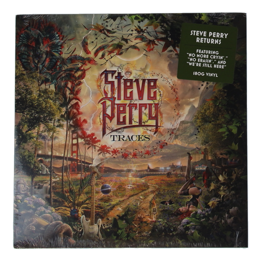 Steve Perry Signed "Traces" Vinyl Record Album Slipcover (JSA) at PristineAuction.com Steve Perry Signed "Traces" Vinyl Record Album Slipcover (JSA) at PristineAuction.com