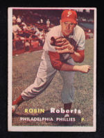 Robin Roberts 1957 Topps #15 at PristineAuction.com