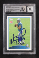 Matthew Stafford Signed 2009 Topps #430 RC (BGS | Autograph Graded BGS 10) at PristineAuction.com
