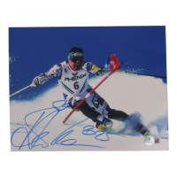 Alberto Tomba Signed 8x10 Photo (Beckett) at PristineAuction.com