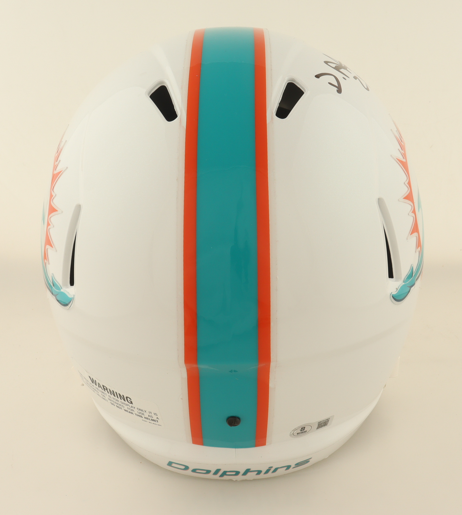 De'Von Achane Signed Dolphins Full-Size Speed Helmet (Beckett) at PristineAuction.com De'Von Achane Signed Dolphins Full-Size Speed Helmet (Beckett) at PristineAuction.com