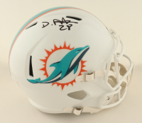 De'Von Achane Signed Dolphins Full-Size Speed Helmet (Beckett) at PristineAuction.com