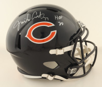 Jim Covert Signed Bears Full-Size Speed Helmet Inscribed "HOF 20" (Schwartz) at PristineAuction.com