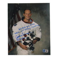 Jack Lousma Signed 8x10 Photo with Multiple Inscriptions (Beckett) at PristineAuction.com