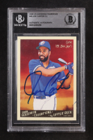Joe Carter Signed 2009 Upper Deck Goodwin Champions #48 (BGS) at PristineAuction.com