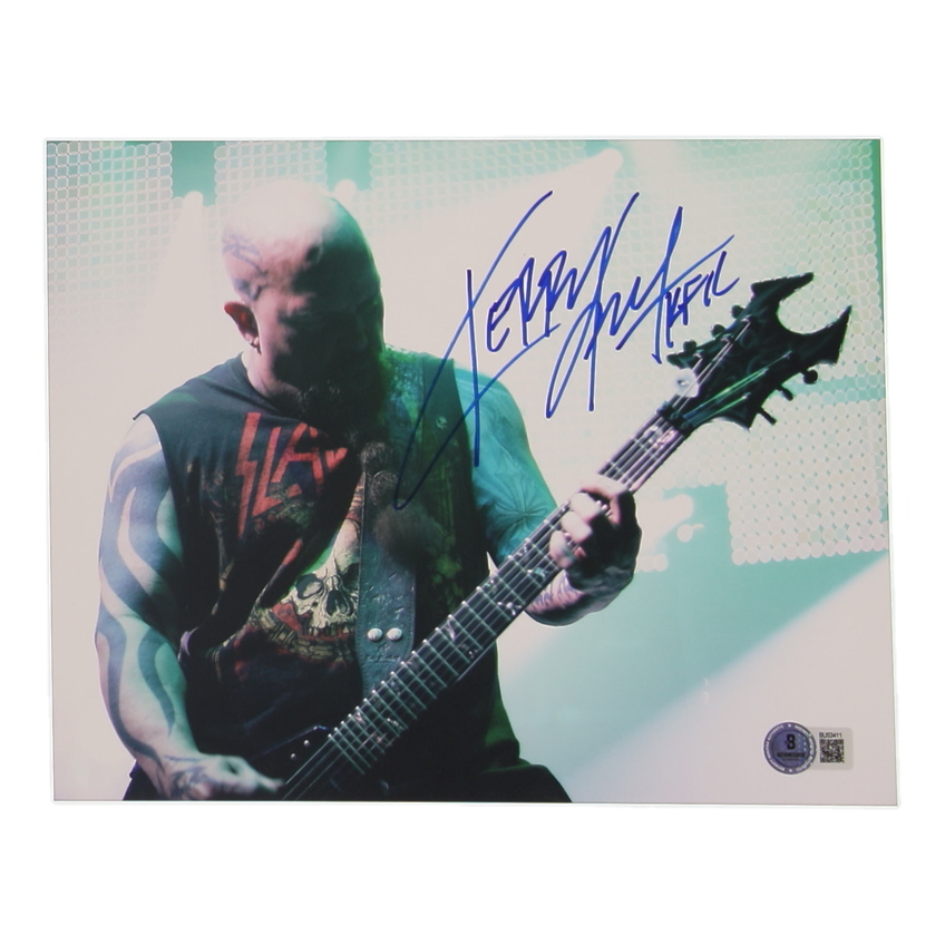 Kerry King Signed "Slayer" 8x10 Photo (Beckett) at PristineAuction.com Kerry King Signed "Slayer" 8x10 Photo (Beckett) at PristineAuction.com