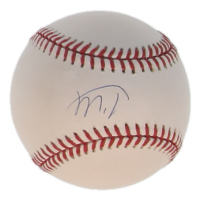 Marco Luciano Signed OML Baseball (Beckett) at PristineAuction.com