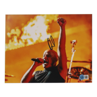David Draiman Signed "Disturbed" 8x10 Photo (Beckett) at PristineAuction.com