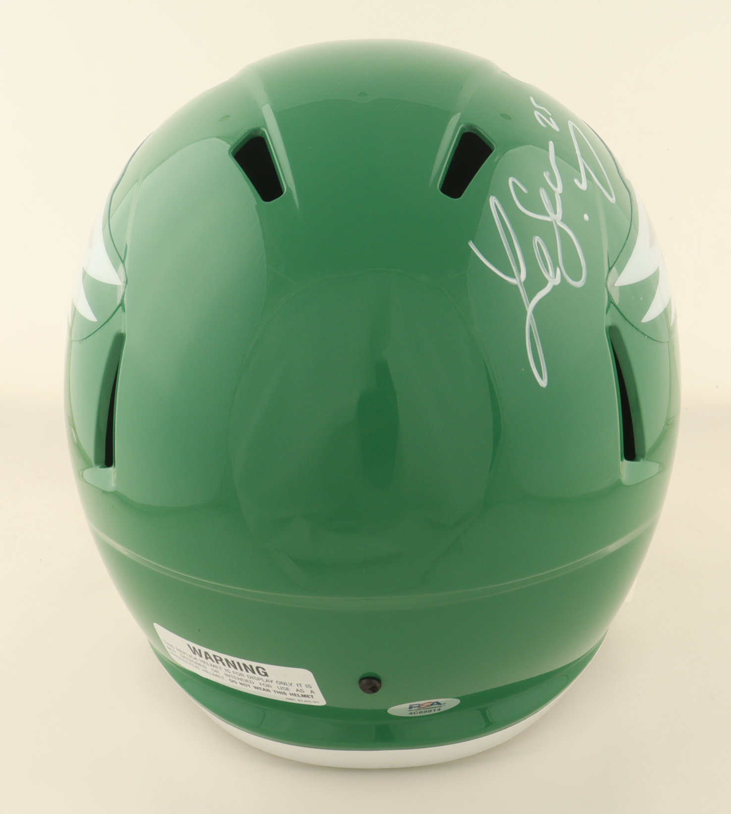 LeSean McCoy Signed Eagles Full-Size Speed Helmet (PSA) at PristineAuction.com LeSean McCoy Signed Eagles Full-Size Speed Helmet (PSA) at PristineAuction.com