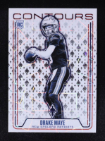 Drake Maye 2024 Panini Phoenix Contours Lazer #12 RC at PristineAuction.com