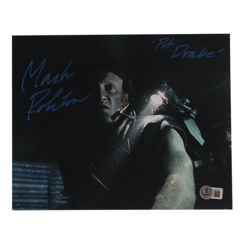 Mark Rolston Signed "Aliens" 8x10 Photo Inscribed "Pvt. Drake" (Beckett) at PristineAuction.com Mark Rolston Signed "Aliens" 8x10 Photo Inscribed "Pvt. Drake" (Beckett) at PristineAuction.com