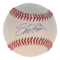 Shane Bieber Signed OL Baseball (JSA) at PristineAuction.com
