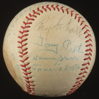 Circa 1960's Rawlings Baseball Signed By (8) With Bill Skowron, Tony Piet, Clarence Rowland, Will Harridge With Inscriptions (JSA) at PristineAuction.com