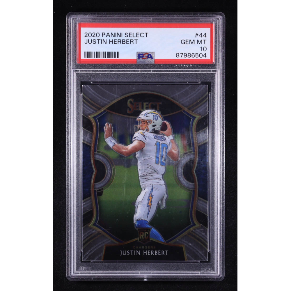 Justin Herbert 2020 Select #44 RC (PSA 10) at PristineAuction.com