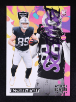 Brock Bowers 2024 Rookies and Stars Rookie Exclusive #7 RC at PristineAuction.com