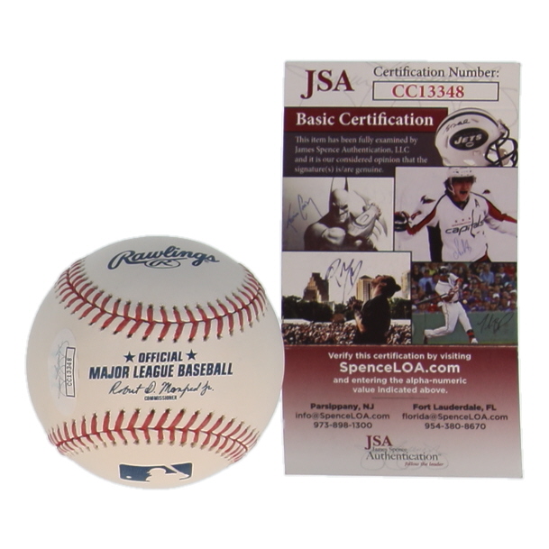 Michael Kopech Signed OML Baseball with inscription (JSA) at PristineAuction.com Michael Kopech Signed OML Baseball with inscription (JSA) at PristineAuction.com
