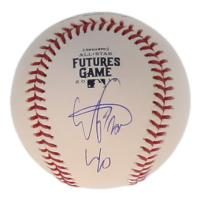 Wander Franco Signed OML 2019 All-Star Futures Game Logo Baseball (JSA) at PristineAuction.com