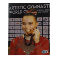 Jade Carey Signed 8x10 Photo (Beckett) at PristineAuction.com