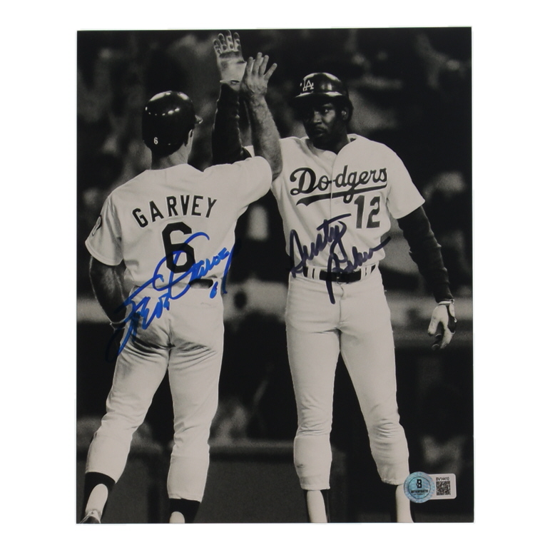 Steve Garvey & Dusty Baker Signed Dodgers 8x10 Photo (Beckett) at PristineAuction.com Steve Garvey & Dusty Baker Signed Dodgers 8x10 Photo (Beckett) at PristineAuction.com