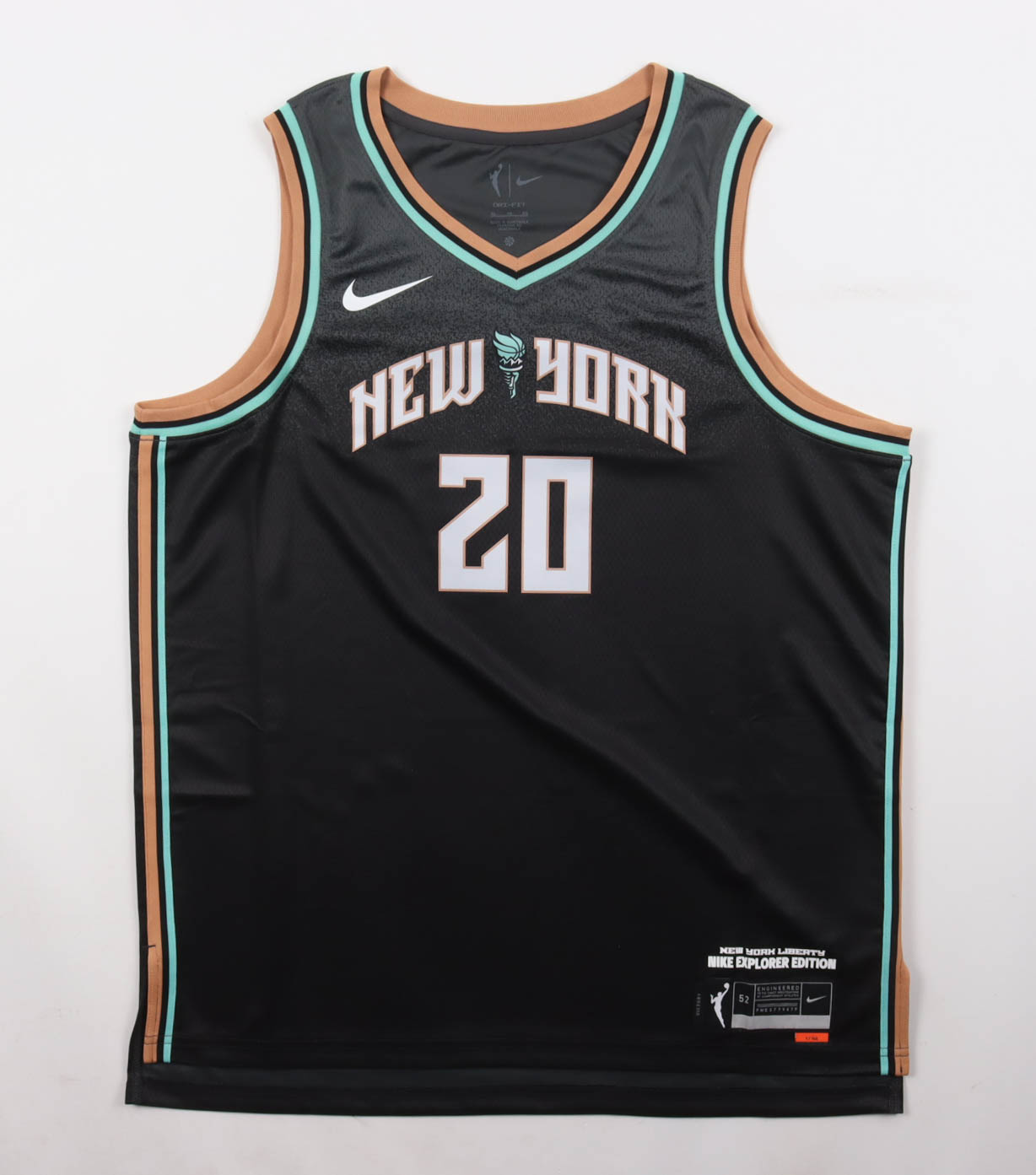 Sabrina Ionescu Signed Liberty Nike Authentic Jersey (Fanatics) at PristineAuction.com Sabrina Ionescu Signed Liberty Nike Authentic Jersey (Fanatics) at PristineAuction.com