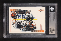 Ron Hextall Signed 1995-96 Score #195 (BGS) at PristineAuction.com