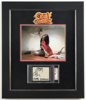 Ozzy Osbourne Signed Custom Framed Cut Display Inscribed "Happy Birthday" (PSA) at PristineAuction.com