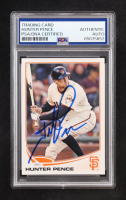 Hunter Pence Signed 2013 Topps #3 (PSA) at PristineAuction.com