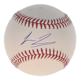 Jesus Luzardo Signed OML Baseball (JSA) at PristineAuction.com Jesus Luzardo Signed OML Baseball (JSA) at PristineAuction.com